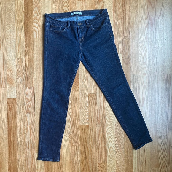 J Brand Dark Wash Ankle Jeans - Picture 2 of 5
